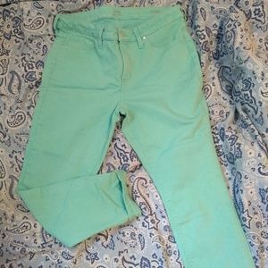 a.n.a denim skinny ankle jeans / capris